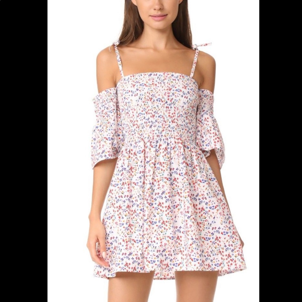 VETIVER• Brigitte mini dress floral